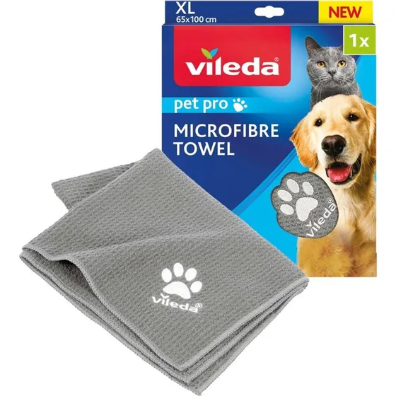 Vileda Pet Pro Mikrofiber Håndklæde XL 65×100 cm