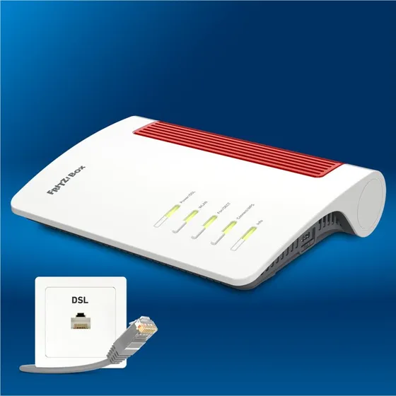 AVM Fritz!Box 7690 Wi-Fi 7 Router med DECT & 2.5GbE