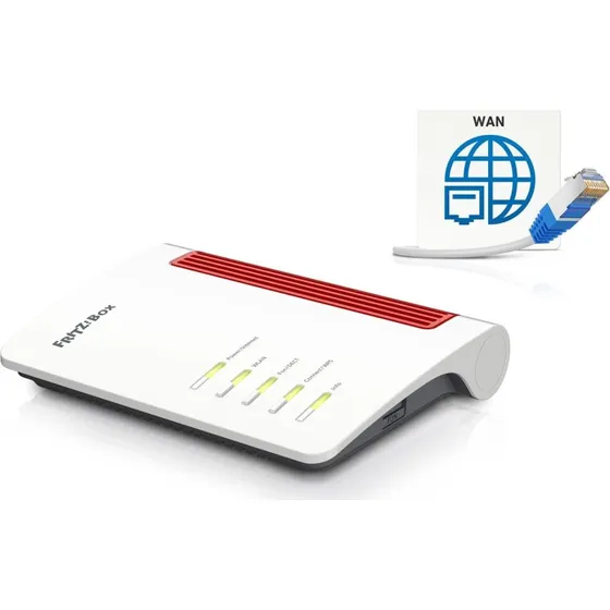 AVM FRITZ!Box 4050 WiFi 6 Router, sort/hvid