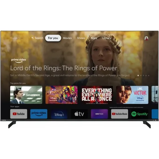 Toshiba 50QG5E63DG 50" 4K UHD QLED Smart TV med Google TV
