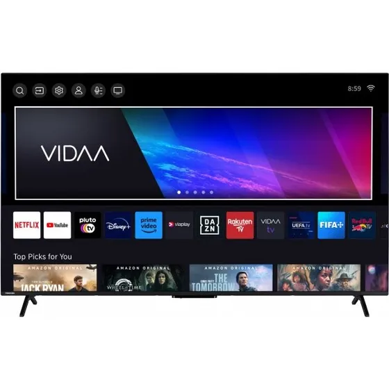 Toshiba 65UV2463DG 65" 4K UHD Smart TV, Sort