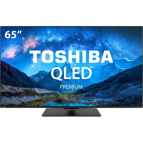 Toshiba 65QV3F63DG 65" QLED 4K UHD Smart TV Sort