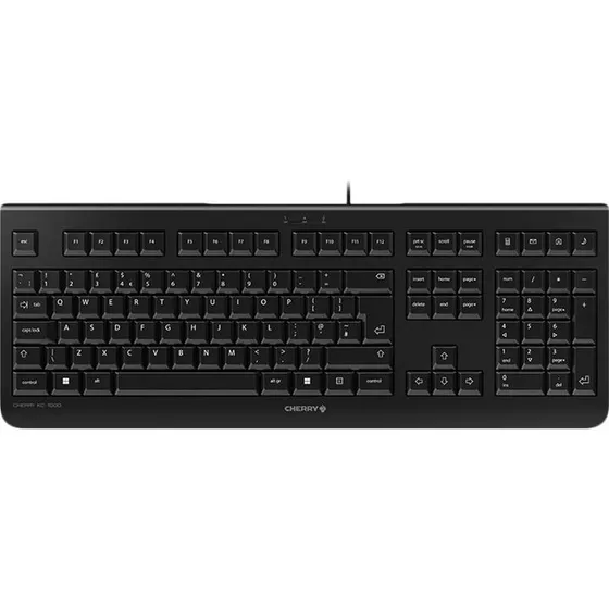 Cherry KC 1000 UK-layout, sort tastatur