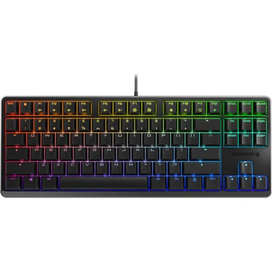 Cherry G80-3000N RGB TKL - Gaming Tastatur, Sort, Nordisk