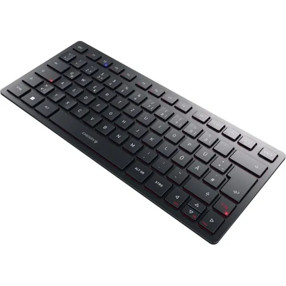 Cherry KW 9200 Mini Trådløst Tastatur Tysk Sort