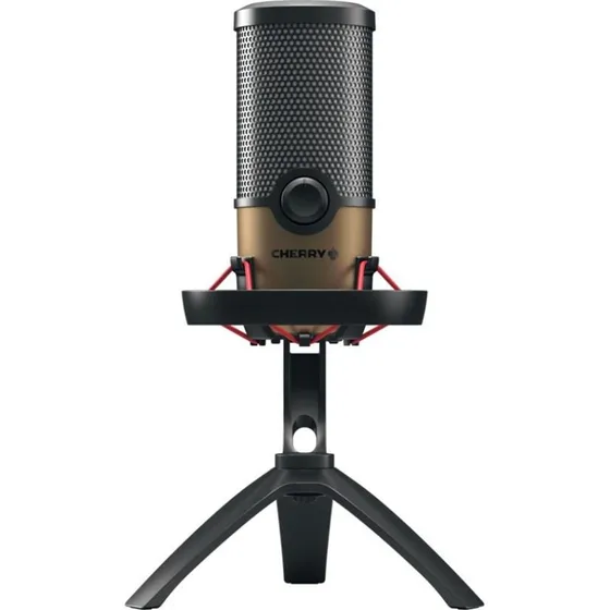 Cherry UM 9.0 PRO RGB USB-mikrofon, sort/kobber