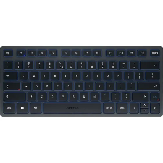 Cherry KW 7100 MINI BT Trådløst Tastatur, Blå