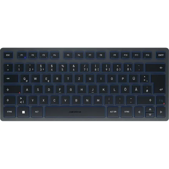 Cherry KW 7100 MINI BT Tysk Trådløst Tastatur