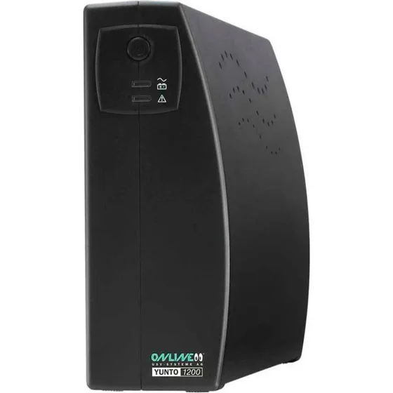 Yunto Y1200 1200VA 720W Online UPS med 5 Udtag