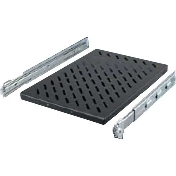 Rittal 5501685 Rackhylde 1U 19" Sort RAL 9005
