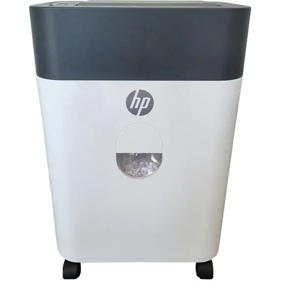 HP OneShred Auto 100CC Mikro-Cut Makulator, Hvid/Grå