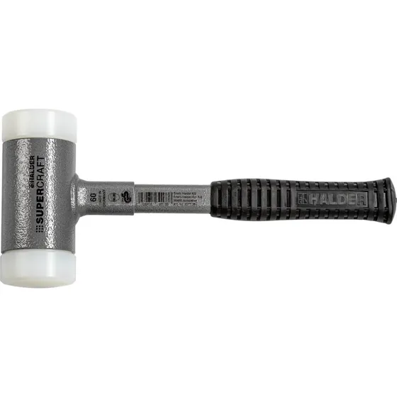 Halder Supercraft Gummihammer Stålgreb 50mm, 1750g
