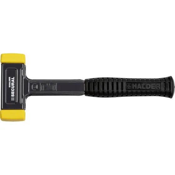 Halder 3380 SECURAL Gummihammer 6832, 30x40mm, 680g
