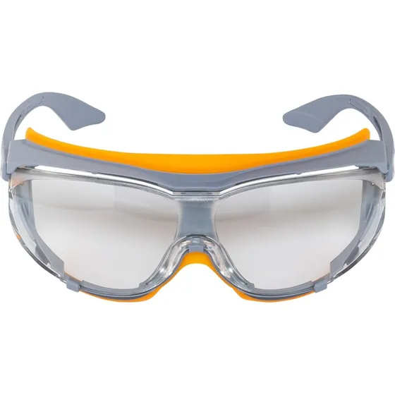 Uvex Skyguard NT Beskyttelsesbriller, klart, grå/orange