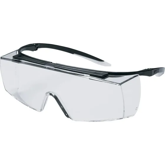 Uvex 9169261 Super F OTG Sikkerhedsbriller Sort