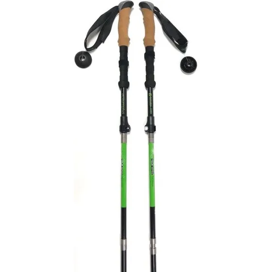 Actiumplus Vandrestav Sæt 2-pak Aluminium, Foldebar 44–135 cm