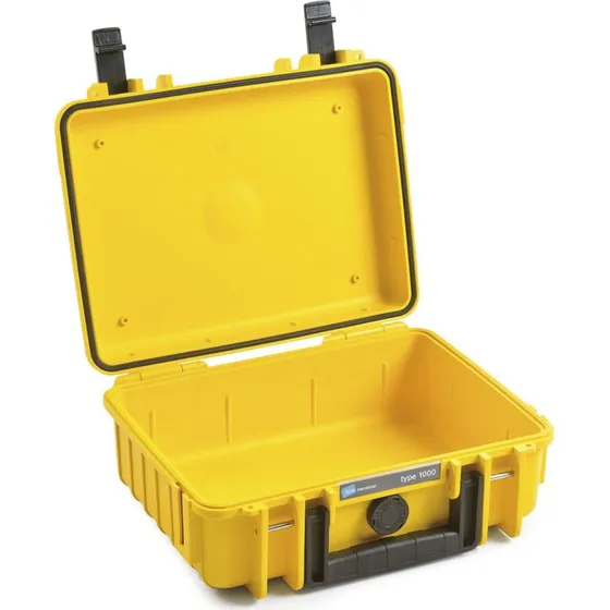 B&W 1000 Outdoor Flightcase, gul, 27x21,5x10,5 cm