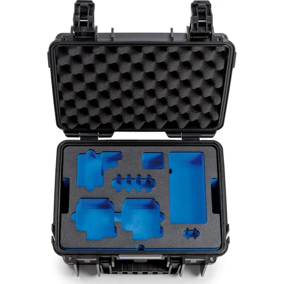 B&W Outdoor Case Type 3000 – Vandtæt, stabelbar, til 2 GoPro Hero 8