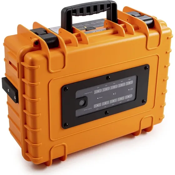 B&W Energy Case Pro500 500Wh Orange Mobil Power Station