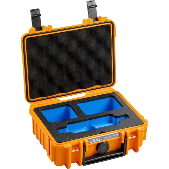 B&W International Case Type 500 for Insta360 X3, orange