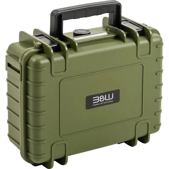 B&W Type 1000 Outdoor Flightcase til Insta360 X4 - Bronze Grøn