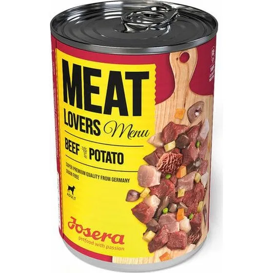 Josera Meat Lovers Menu Oksekød & Kartofler 800g