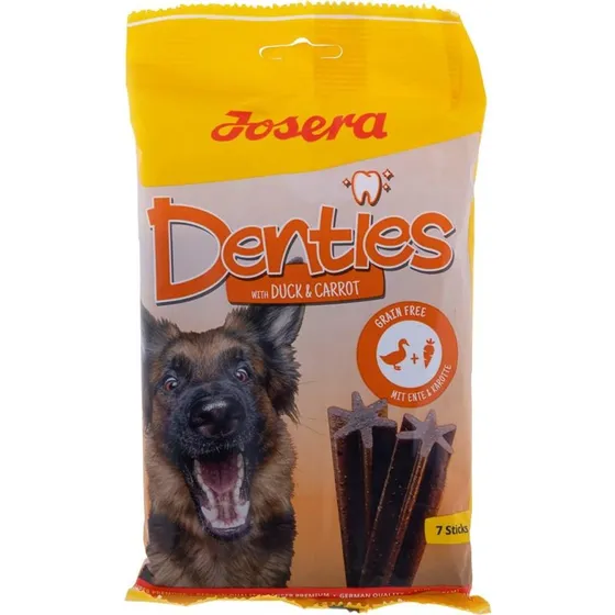 Josera Denties med And & Gulerod, 180 g