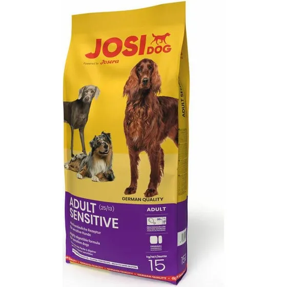 Josera JosiDog Adult Sensitive 15 kg - Glutenfri Hundefoder