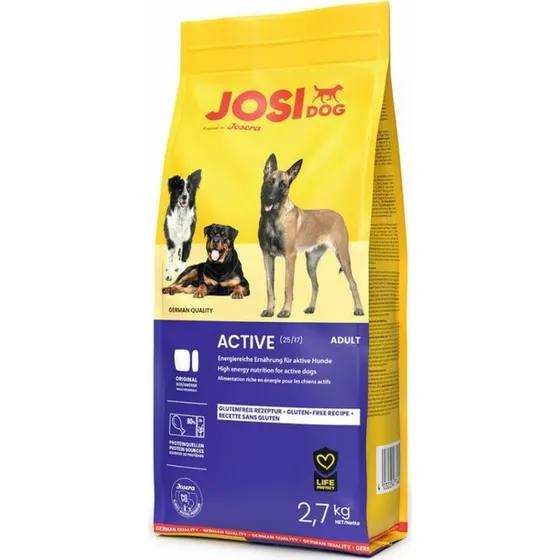 Josera Active Hundefoder 2,7 kg, glutenfrit