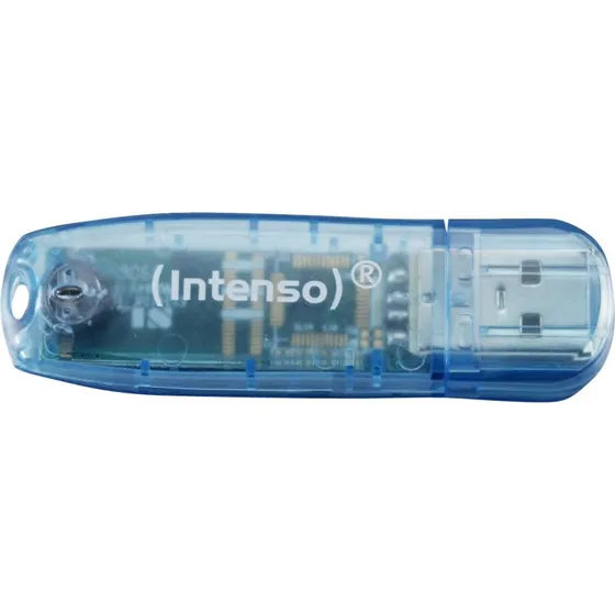 Intenso Rainbow Line USB-stick 4 GB, USB 2.0, transparent