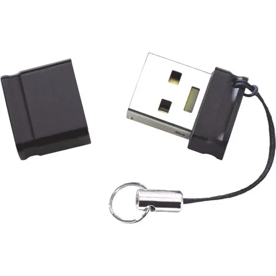 Intenso Slim Line 64GB USB 3.2 Gen 1x1, Sort