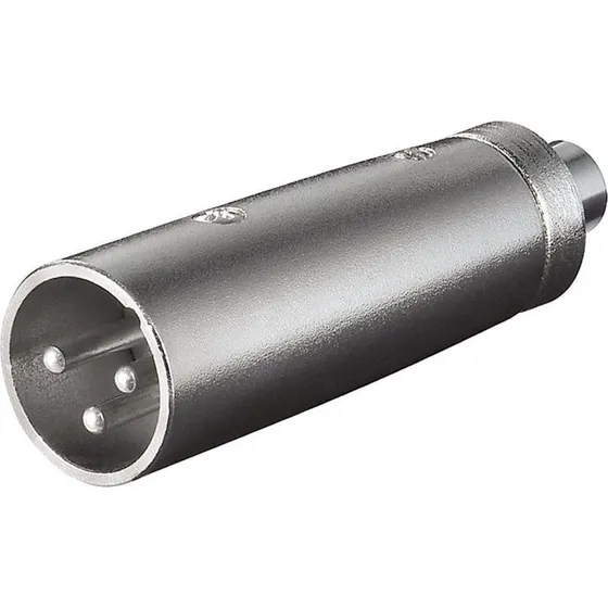 Goobay XLR 3P han til RCA hun adapter, sort