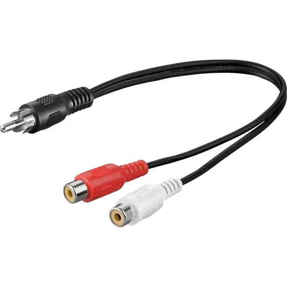 goobay AVK 105-0020 RCA Lydsplitter 20 cm