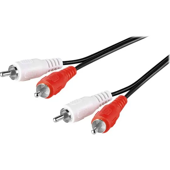 Goobay AVK 128-0050 RCA lydkabel 50 cm, sort