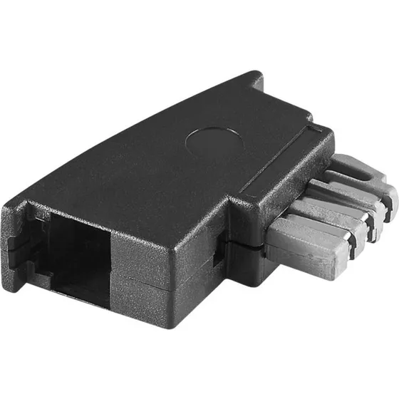 Goobay Telefonadapter RJ-11 til TAE-N, sort