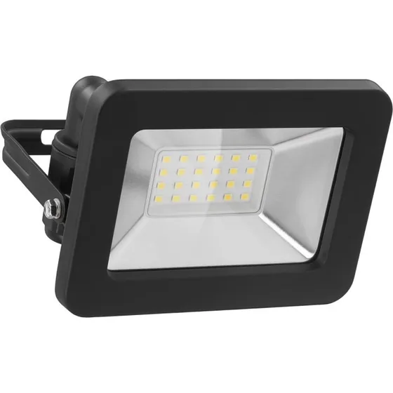 Goobay LED udendørs projektør 20 W, 1700 lm, neutralt hvidt, M16, sort