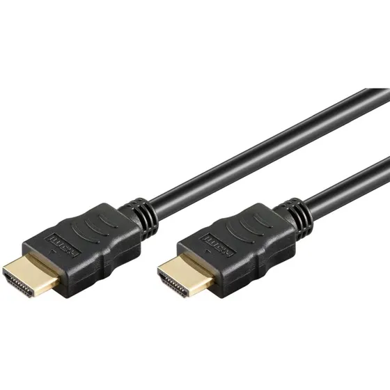 Goobay Højhastigheds HDMI™ Kabel 0,5 m med Ethernet