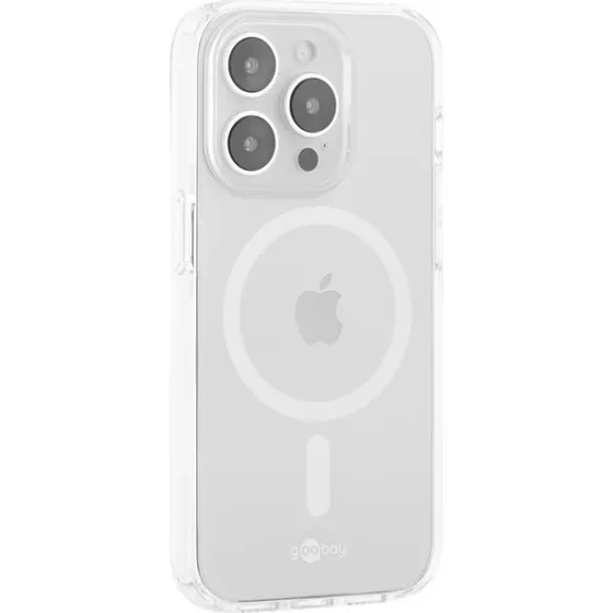 Goobay PureFlex+ iPhone 14 Pro Cover, Transparent (MagSafe)