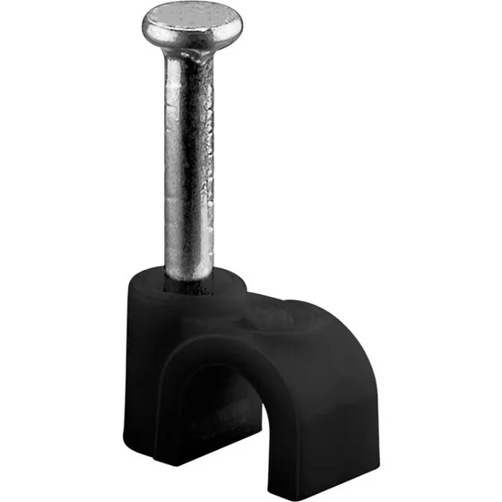 Goobay Kabelklip 4 mm, sort
