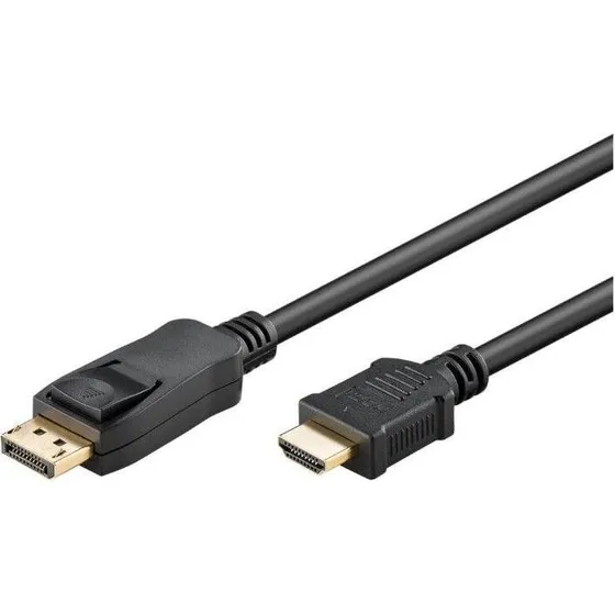 Goobay DisplayPort til HDMI kabel 3 m 4K 30Hz sort