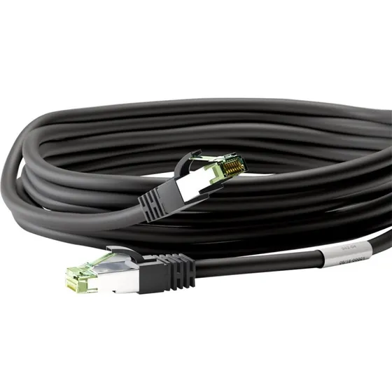 Goobay CAT 8.1 S/FTP 25m Patchkabel Sort