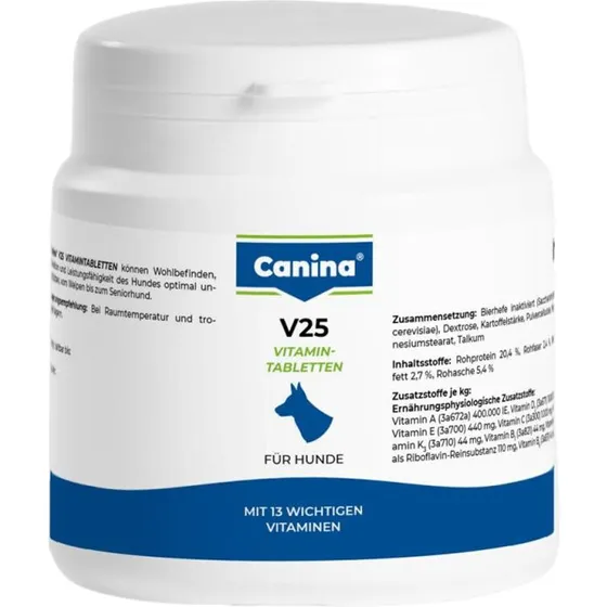 Canina V25 vitaminpiller til hunde
