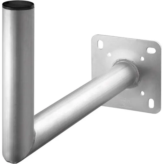 Goobay Vægbeslag til Parabolantenne, 450 mm afstand, aluminium, hvid