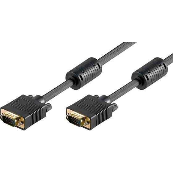 Goobay VGA-kabel 20m, sort
