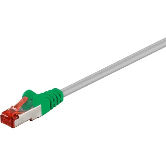 Goobay CAT 6 Krydskabel S/FTP PiMF 1m Grøn-Grå