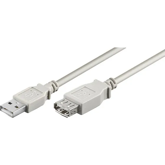 goobay USB-A til USB-A 0,3 m grå