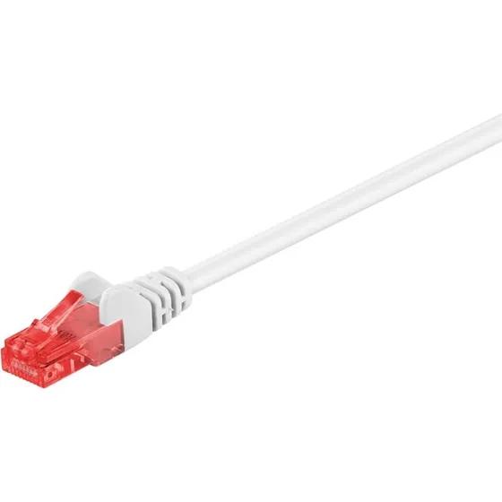 Goobay CAT 6 U/UTP Netværkskabel 7,5 m hvid