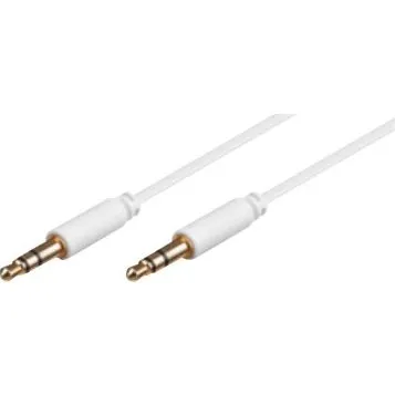 Goobay AVK 183-0100 Hvid 3,5mm AUX-kabel 1m