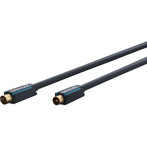 ClickTronic Koaxialkabel 20 m, 95 dB, guldbelagt