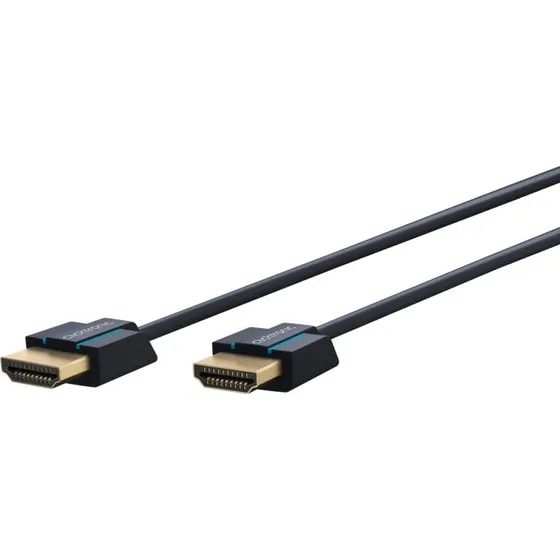 ClickTronic Ultra-Slim HDMI 2m med Ethernet, 4K @ 60 Hz